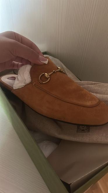 qucci: Məhsul: Qadın loafer-mokasin tipli slaydlər - Brend: Gucci (Horsebit — 1