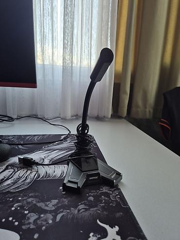 Rampage SN-RMX2 Chatty – USB RGB işıqlı oyunçu masaüstü mikrofonu