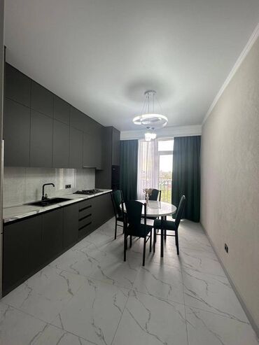 1 комнатная квартира 8 мкр: 1 комната, 46 м², Элитка, 7 этаж, Дизайнерский ремонт