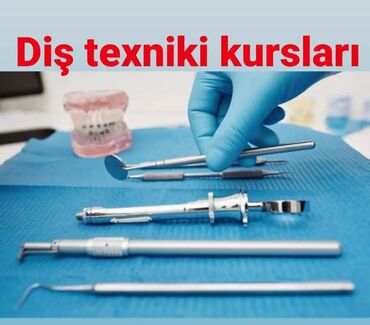764 elan | TƏLIM, KURSLAR: Diş texniki kurslarına qeydiyyat davam edir✔️Dərslər peşəkar