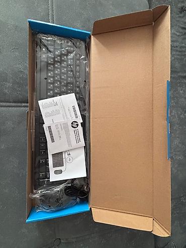 iphone x arxa: HP Wired Keyboard and Mouse 160 – simli klaviatura və siçan dəsti - — 1