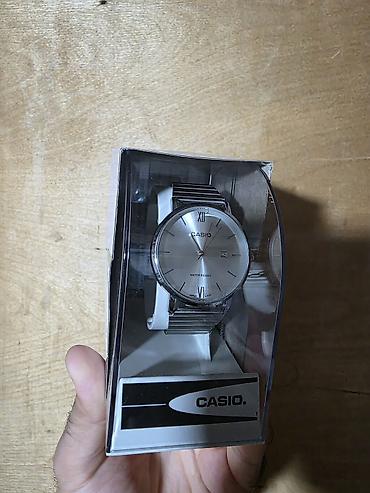 Şəxsi əşyalar: "Casio" kişi qol saatı. Qutulu. Yenidir. Cəmi 20 manata. Qutusu ilə — 2