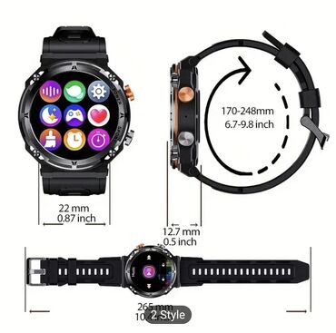 Ručni satovi: Smart watch, Muški — 5