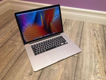 macbook pro 15 retina: Ноутбук, Apple, 16 ГБ ОЗУ, Intel Core i7, 15.4 ", Б/у, Для несложных задач, память SSD