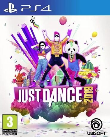 ps4 oyunlari: Ps4 üçün just dance 2019 oyun diski. Tam yeni, original bağlamada