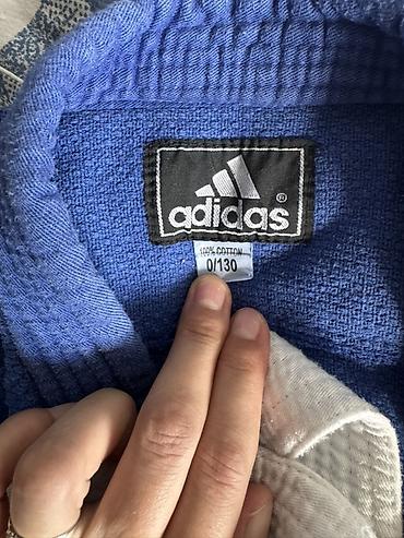 judo: Отдам даром
Кимоно для дзюдо Adidas (синий) + белый пояс
130 см — 2