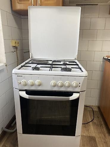 type 1: Газовая плита BEKO с электродуховкой и комбинированной варочной — 2