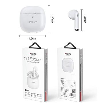 qulaqcıq bluetooth: Kateqoriya: Qulaqlıqlar Brend: Yesido Model: TWS09 (white) Qiymət: 47 — 1