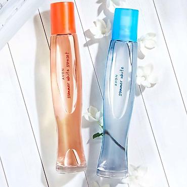 avon summer white sunset: AVON Summer White seriyası – zərif gündəlik qadın ətirləri. - Model — 1