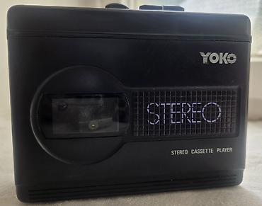Maqnitofonlar: 📣 YOKO Stereo Kaset Pleyer ✔️ Portativ, Mexaniki idarəetmə düymələri — 1