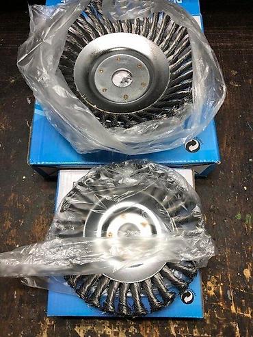 Rezne i brusne ploče: Derusting Weeding Wheel – čelična pletena žičana četka/ploča za — 2