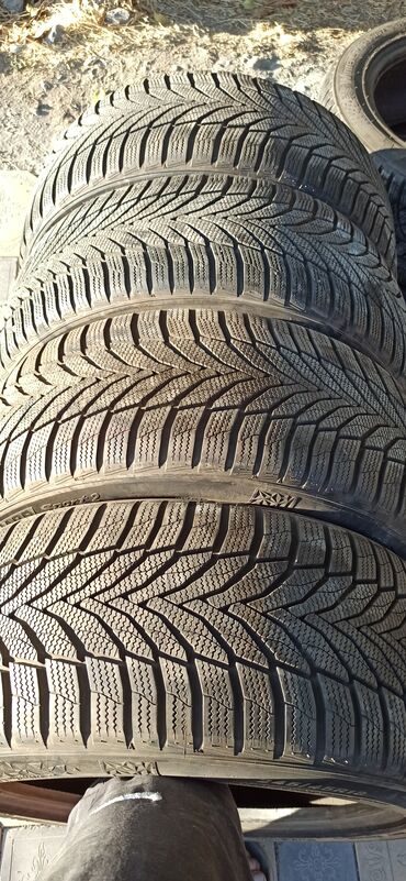 диск на некси: Шины 245 / 45 / R 18, Зима, Б/у, Комплект, Легковые, Корея, Nexen