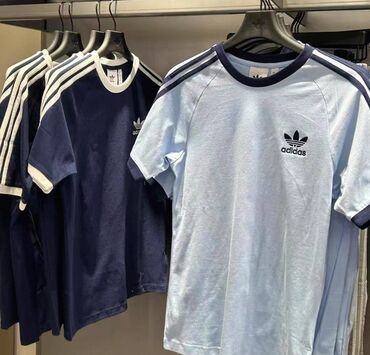 стильная молодежная рубашка: Футболка, Adidas, Китай, Хлопок, S (EU 36)