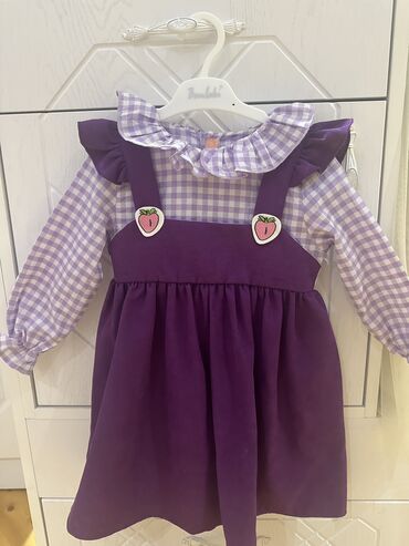 usaq don: Детское платье цвет - Фиолетовый
