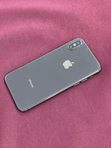 чехол для планшета самсунг таб а: IPhone X, Колдонулган, 64 ГБ, Кара, Заряддоочу түзүлүш, Коргоочу айнек, Каптама, 80 %