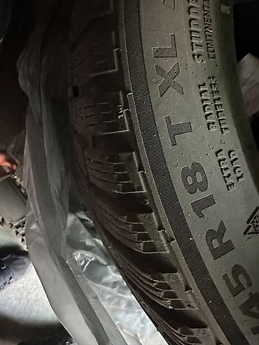 r18 235: Комплект зимних шин с шипами Continental - Размер: 235/45 R18 - — 1