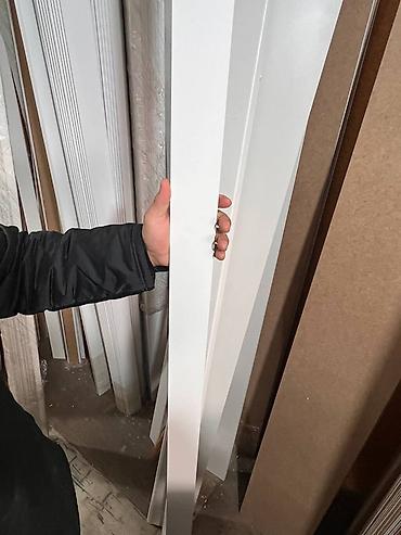 Стандартный плинтус: МДФ, Новый, цвет - Белый, Гарантия — 9