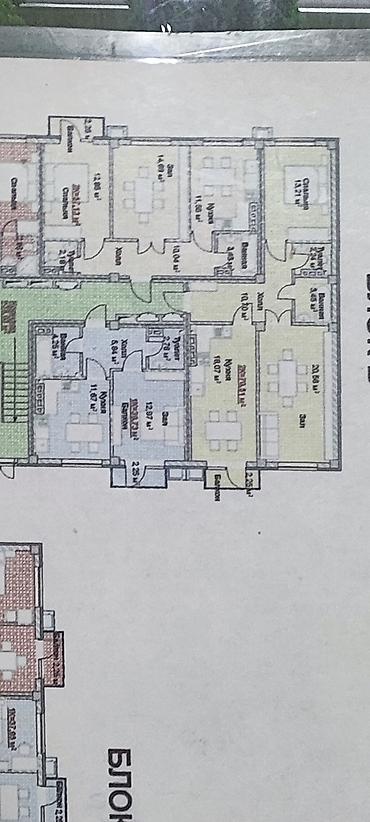 Продажа квартир: 2 комнаты, 60 м², Элитка, 4 этаж, ПСО (под самоотделку) at lalafo.kg — 11 Продажа квартир: 2 комнаты, 60 м², Элитка, 4 этаж, ПСО (под самоотделку) — 11