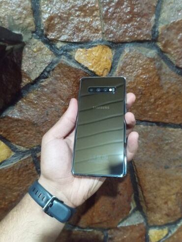 telefon ucun flash kart: Samsung Galaxy S10 Plus, 512 ГБ, цвет - Черный, Сенсорный