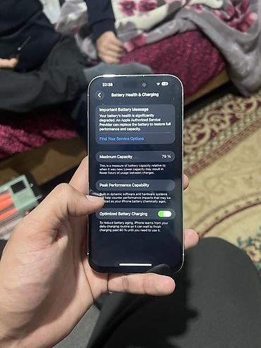 Apple iPhone: IPhone 14 Pro Max, 128 ГБ, 79 % — 3