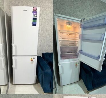 TV və video: 2 qapılı Beko Soyuducu Satılır, rəng - Ağ
