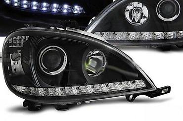 CRNI LED DEVIL EYES FAROVI MERCEDES BENZ ML W163 (5) | Crni tuning