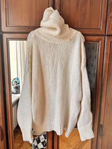 zara qadin geyimleri: Женский свитер M (EU 38), цвет - Белый