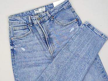 denim bershka mom: Bershka, Jeansy damskie, rozmiar S — 1