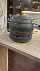 одноразовый контейнер: Кастрюли с крышками б/у. Звоните