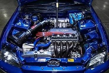 авто тунинк: Двигатель Honda VTEC с тюнингом под капотом (серия D/B — атмосферный) — 1