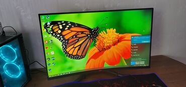 мониторы 3 х hdmi: Монитор, Колдонулган, 31" - 32"