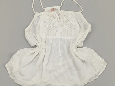 biała prazkowana bluzka: Blouse, 12 years, 146-152 cm, condition - Very good