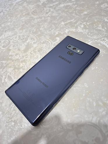Samsung Galaxy Note 9, Б/у, 128 ГБ, цвет - Синий, 1 SIM