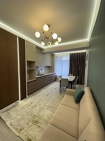 Ремонт под ключ: 🏡 Продается уютная 3-комнатная студия в ЖК «Ала-Тоо»! ✨ Площадь: 56 — 9