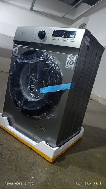 Стиральные машины: Стиральная машина Midea, Новый, Автомат, До 9 кг, Компактная — 4