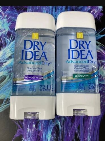 number one saç bakım serumu: Dry Idea antiperspirant Bu məhsulların istifadəsi aşağıdakı kimidi