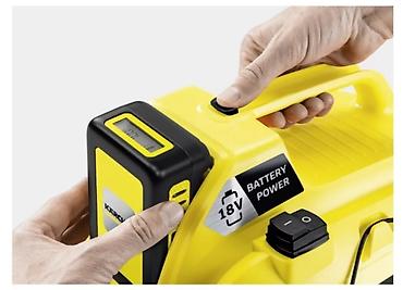 pilesos: Kärcher WD 1 Car – simsiz, çoxməqsədli tozsoran (Compact Battery Set) — 5