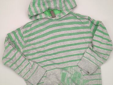 bluzka nietoperz oversize: Sweatshirt, 10 years, 134-140 cm, condition - Good