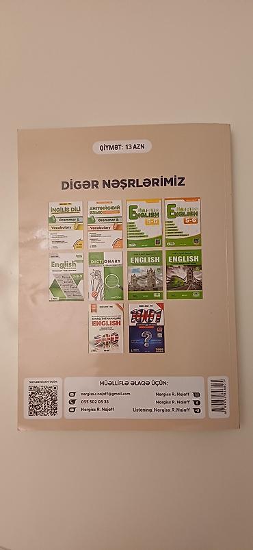 Testlər: Məhsul: “English 250 buraxilis — 2
