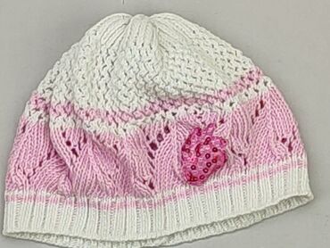 czapka 4f dziewczęca: Czapka, 46-47 cm, stan - Dobry