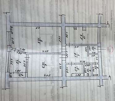 профсоюз: 2 комнаты, 55 м², Газ Городок Индивидуалка, 3 этаж — 7