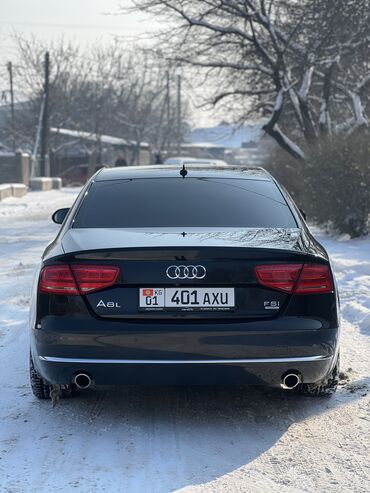 Audi: Audi A8: 2012 г., 3 л, Типтроник, Бензин, Седан — 7