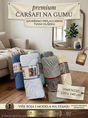 Premium čaršafi na gumu – savršeno prilagođeni tvom dušeku