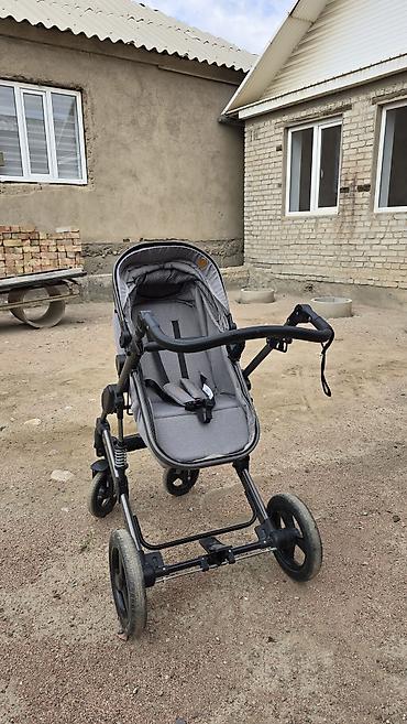 детский матасыкыл: Коляска, цвет - Серебристый, Б/у, Платная доставка — 8