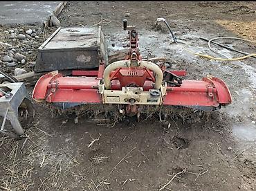 ас машина: Мини-трактор Yanmar (серия FX) с полным приводом 4WD и роторной фрезой — 8