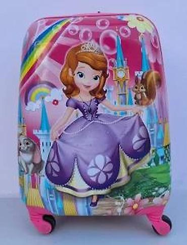 Rančevi, torbe i koferi: Dečiji kofer set – 2 komada, sa printom princeze - Dizajn: živopisna — 23