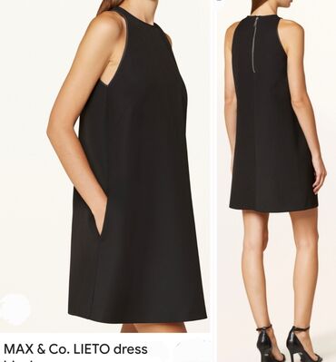 Haljine: Max Mara M (EU 38), bоја - Crna, Koktel, klub, Na bretele — 1