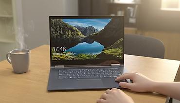 Ноутбуки и аксессуары: Lenovo Yoga — 14-дюймовый трансформер 2‑в‑1 с сенсорным экраном и — 2
