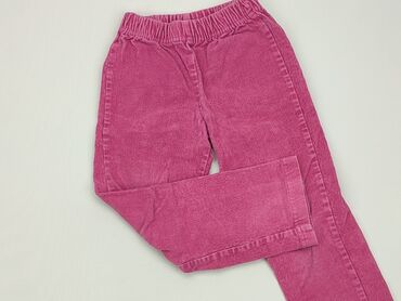 różowe mom jeans: Jeans, 4-5 years, 110, condition - Good