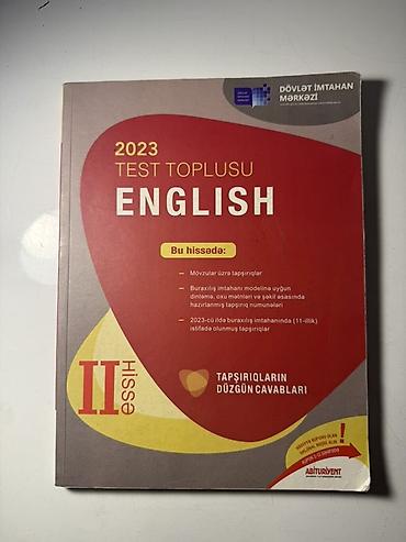 Testlər: DİM test topluları dəsti Məhsul təsviri: - Dövlət İmtahan Mərkəzinin — 5